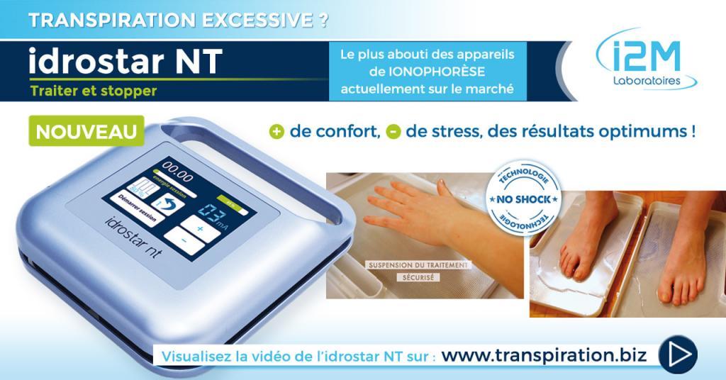 Qu'est-ce que la ionophorèse contre la transpiration excessive ?