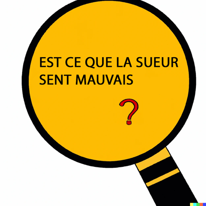 Est-ce que la sueur sent mauvais et pourquoi ?